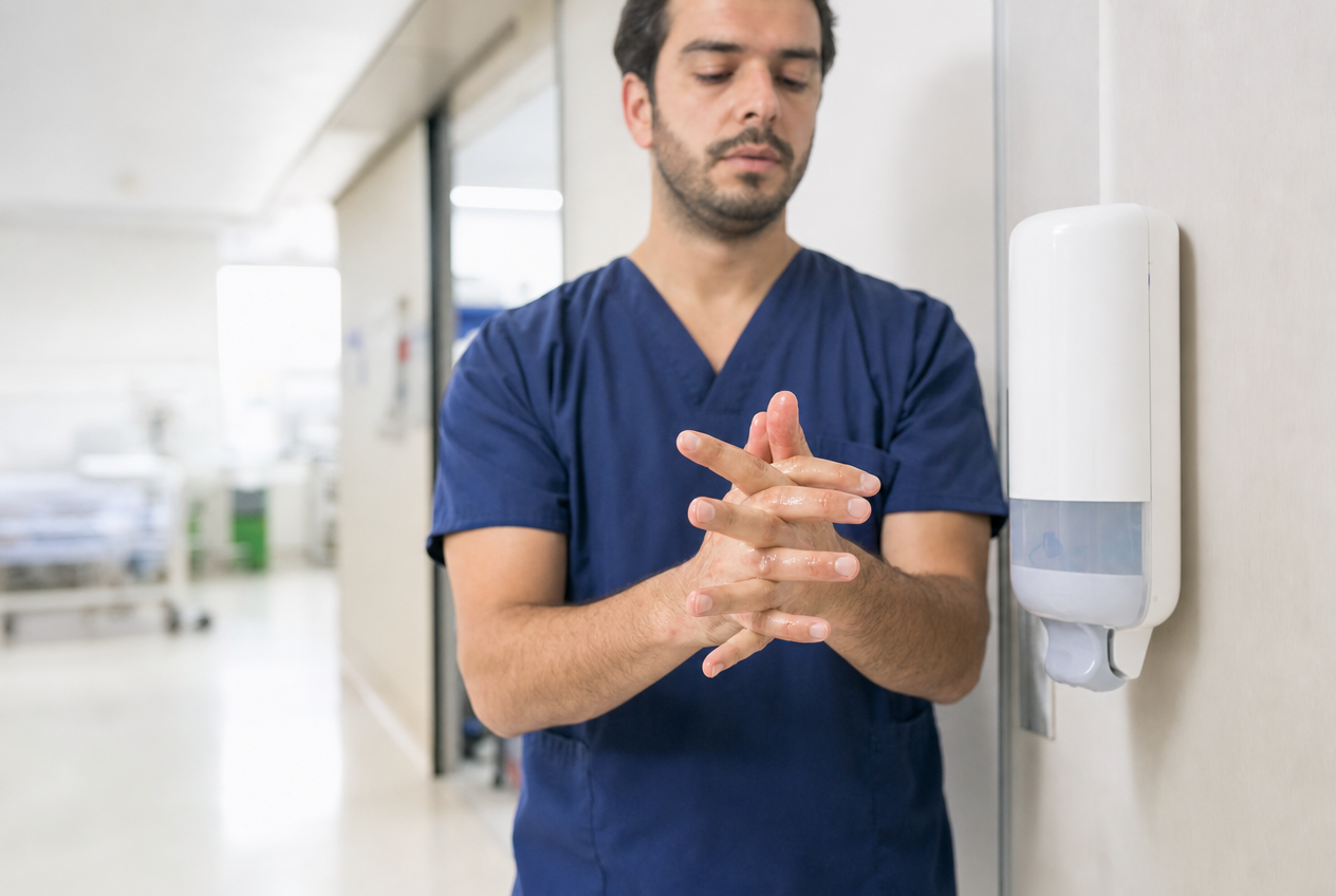 Higiene de manos para la prevención de infecciones asociadas a la atención de salud (IAAS)
